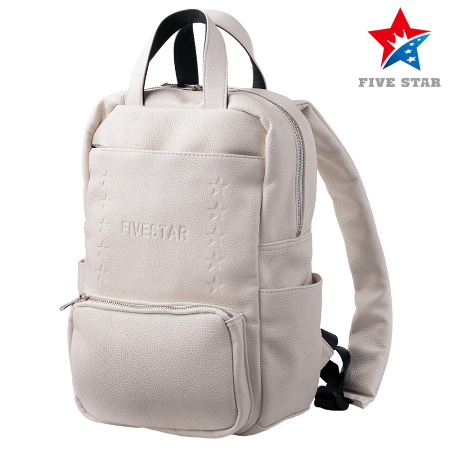FIVE STAR リュック ゴルフ バックパック EMBOSS CART BACKPACK WH