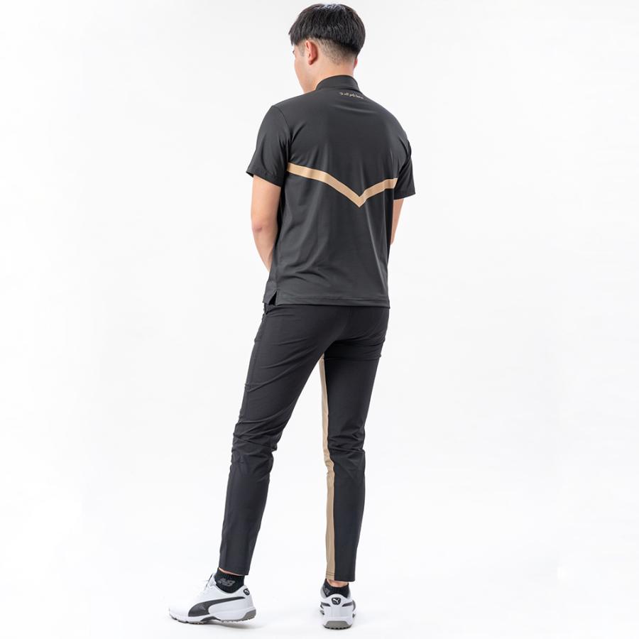 ロングパンツ ゴルフウェア メンズ ストレッチ パンツ スリム フィット ブラック ゴルフ おしゃれ 春 夏 秋 レディース ユニセックス ファイブスター | FIVE STAR（ゴルフ） | 07