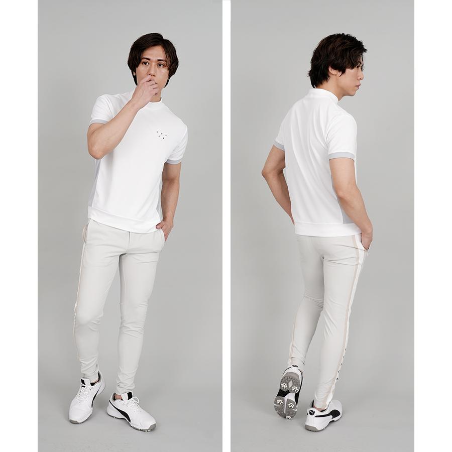 ロングパンツ パンツ ゴルフウェア メンズ 夏 ゴルフパンツ ストレッチ 吸水速乾 UVカット 裾ファスナー サイドライン 切替 ファイブスター おしゃれ シンプル | FIVE STAR（ゴルフ） | 11