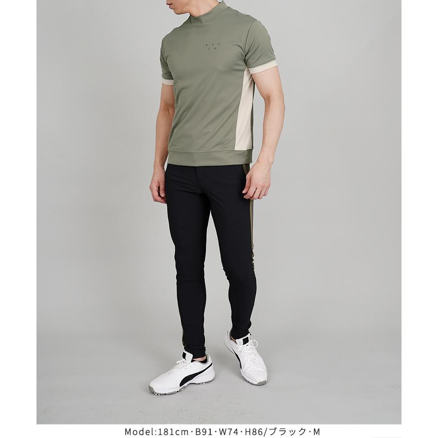 ロングパンツ パンツ ゴルフウェア メンズ 夏 ゴルフパンツ ストレッチ 吸水速乾 UVカット 裾ファスナー サイドライン 切替 ファイブスター おしゃれ シンプル | FIVE STAR（ゴルフ） | 07