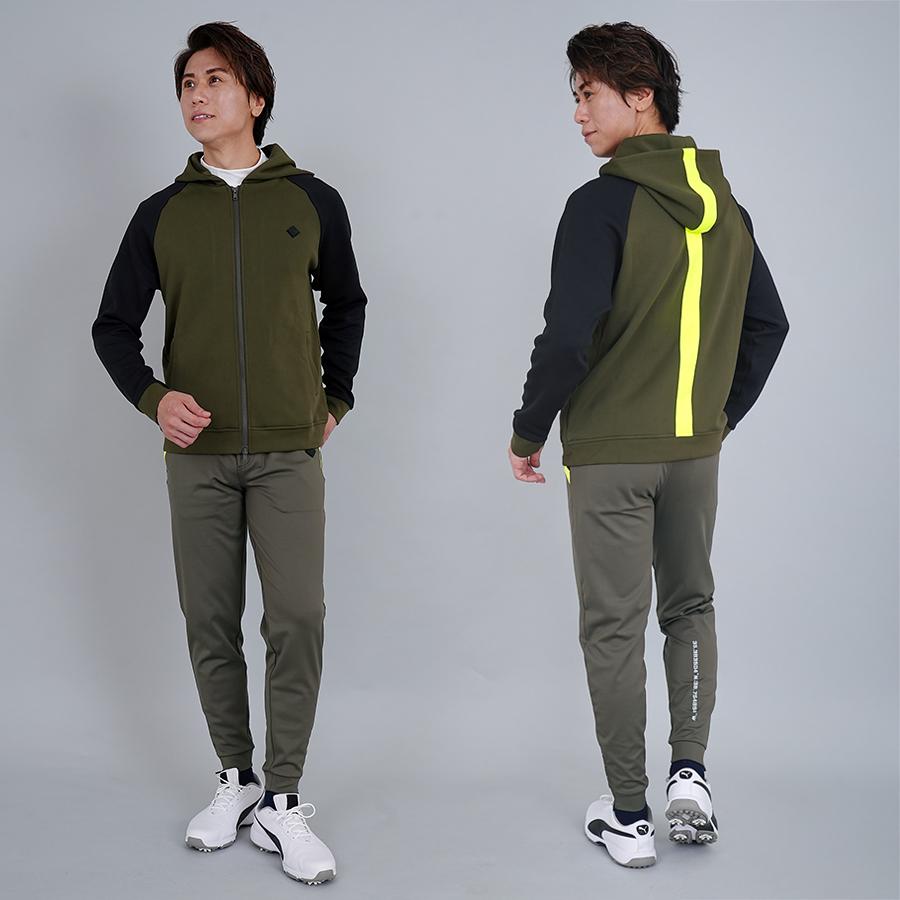 ロングパンツ パンツ ゴルフウェア メンズ 冬 ゴルフパンツ ストレッチ 防寒 裾ファスナー 星柄 ファイブスター おしゃれ シンプル 40代 50代 | FIVE STAR（ゴルフ） | 11