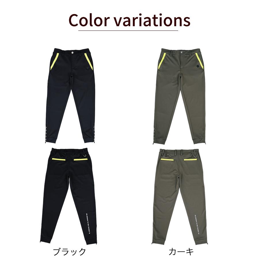 ロングパンツ パンツ ゴルフウェア メンズ 冬 ゴルフパンツ ストレッチ 防寒 裾ファスナー 星柄 ファイブスター おしゃれ シンプル 40代 50代 | FIVE STAR（ゴルフ） | 15