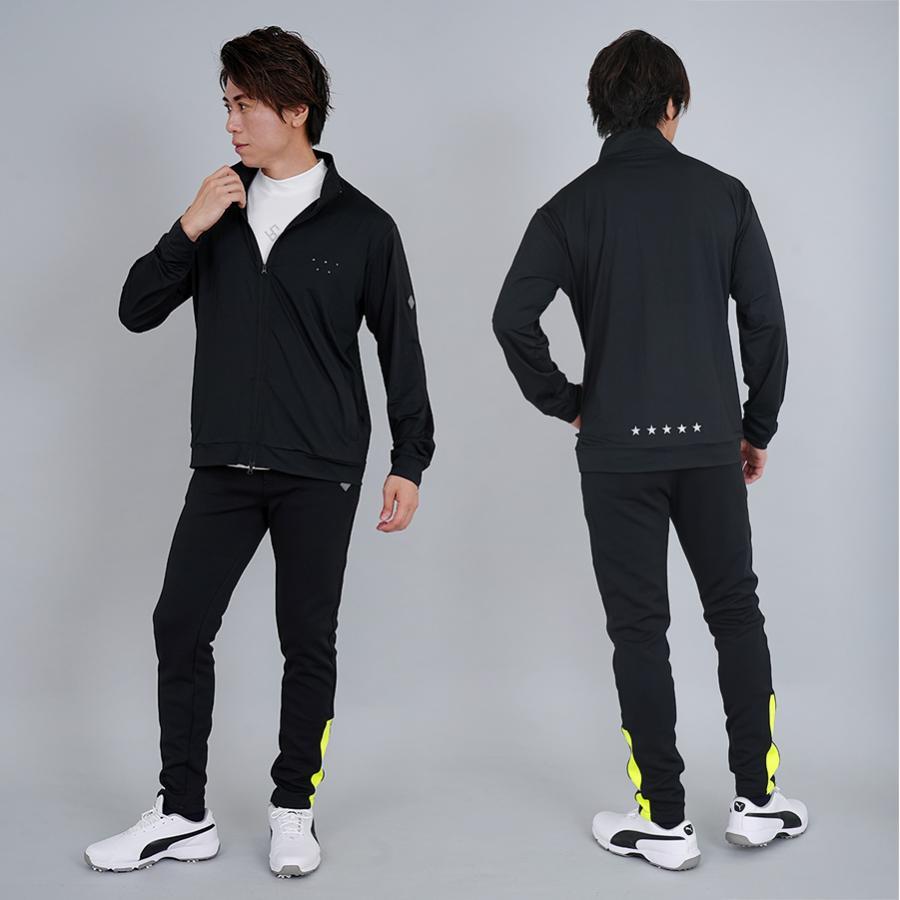 FIVE STAR ブルゾン ゴルフ メンズ 秋 長袖 ストレッチ ラッシュ