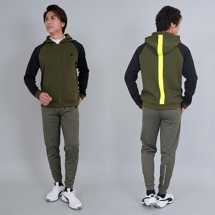 パーカー ゴルフウェア メンズ フルジップ 長袖 ストレッチ ネオンライン ゴルフ おしゃれ レディース ユニセックス 秋 冬 星 スター ファイブスター 新作 | FIVE STAR（ゴルフ） | 12