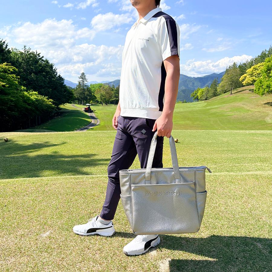 FIVE STAR ボストンバッグ ゴルフ メンズ ゴルフバッグ ゴールド