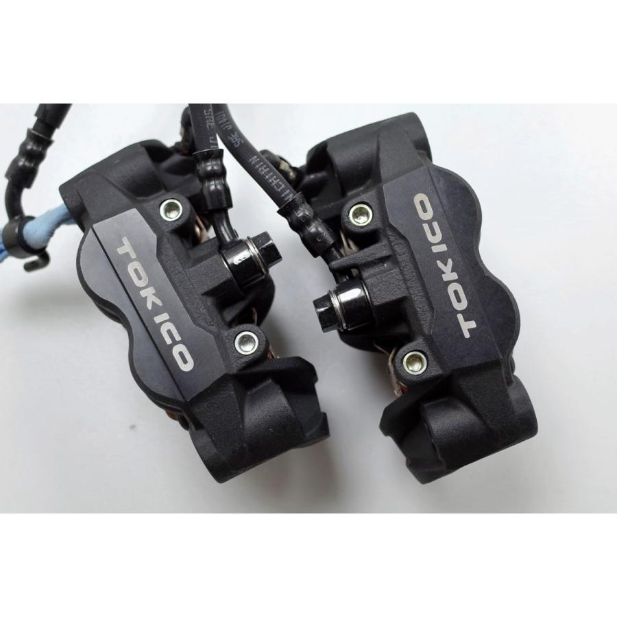 TOKICO ブレーキキャリパー 2個セット シルバー　cbr1000rr ホンダ（HONDA） CBR1000RR SC59 純正 TOKICO ラジアルマウント