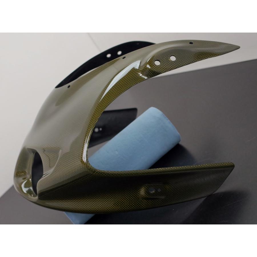 Buell XB9R用　カーボンファイバー アッパーカウル ブラック Buell XB9R/XB12R カーボンアッパーカウル : 輸入パーツ専門