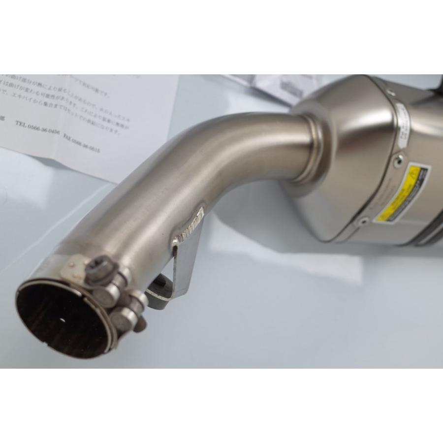 vfr800f用 AKRAPOVIC スリップオンライン チタン アクラポヴィッチ