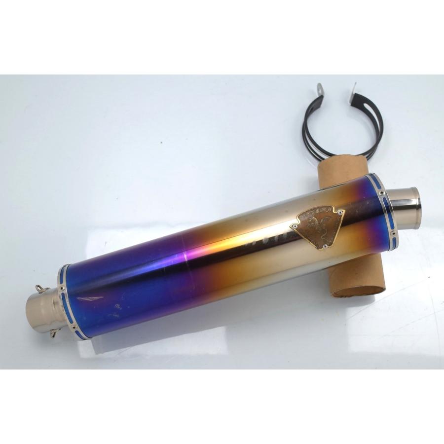 アールズギア CB1300SF SC54 ワイバン ツイン マフラー サイレンサー左