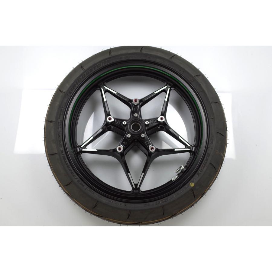 Ninja H2 純正 フロント ホイール 17×3.50 新車取り外し □ : ファイブ