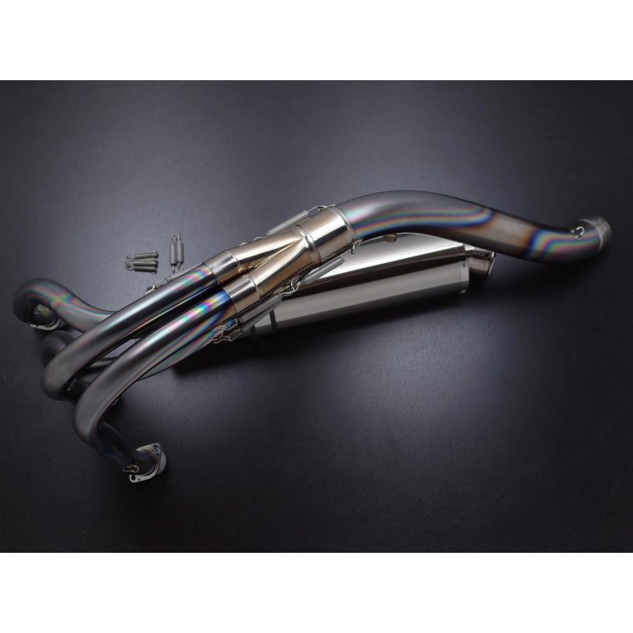 CBR1100XXスーパーブラックバード用 techserfu製 フルエキ CBR1100XX