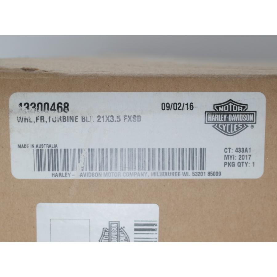 ハーレー FXBRS ブレイクアウト フロント純正ホイール 21X3.50 FXBRS1870 フロントホイール ハーレー 純正 中古 バイク 部品 21×3.50
