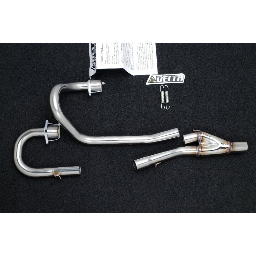デルタ XR250 XR250モタード Baja MD30 DELTA トルクヘッドパイプ