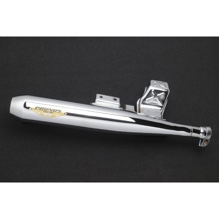 SR400 RH16J プラナス PRUNUS メガホン スリップオン マフラー PRUNUS（プラナス） 18- SR400 2BL-RH16J PRUNUS メガホン スリップ