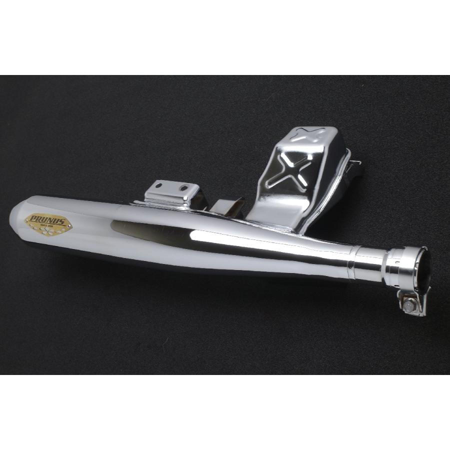 SR400 RH16J プラナス PRUNUS メガホン スリップオン マフラー PRUNUS（プラナス） 18- SR400 2BL-RH16J PRUNUS メガホン スリップ