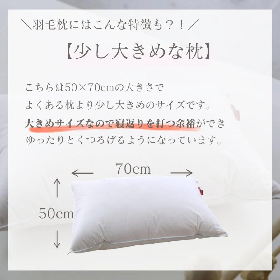 枕 まくら ホテル枕 ホテル仕様 羽毛 羽根 肩こり ストレートネック 横向き 高級枕 安眠 安眠グッズ 天然素材 オーガニック シェーンベルグ おすすめ 送料無料｜fivestarspec｜08