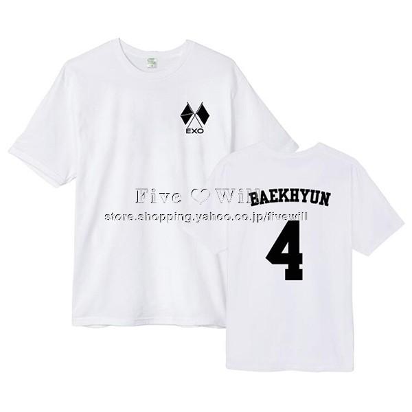 送料無料 Exo Obsession 韓流グッズ 半袖 Tシャツ 春夏 コート 男女 周辺 応援服 打歌服 半袖 Tシャツ 通気 吸汗 速乾 Ex07 Five Will 通販 Yahoo ショッピング