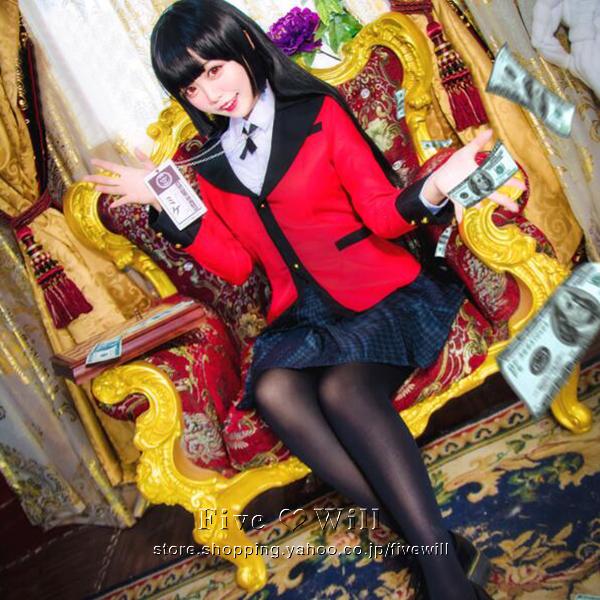 送料無料 賭ケグルイ 風 蛇喰夢子 桃喰綺羅莉 早乙女芽亜里 コスプレ衣装 ウィッグ 靴 制服 コスチューム Cosplay イベント アニメ ハロウィン仮装 Tt721 Five Will 通販 Yahoo ショッピング