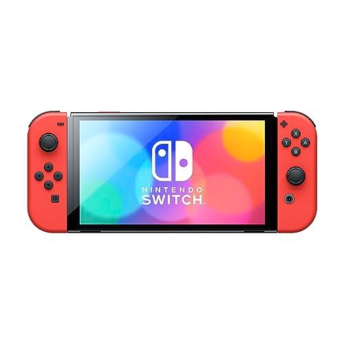 Nintendo Switch（有機ELモデル） マリオレッド＋【任天堂ライセンス 
