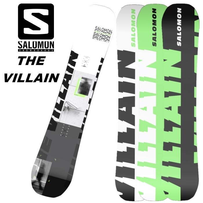 SALOMON サロモン スノーボード 板 THE VILLAIN 21-22 モデル SALOMON サロモン スノーボード 板 THE VILLAIN 21-22 モデル