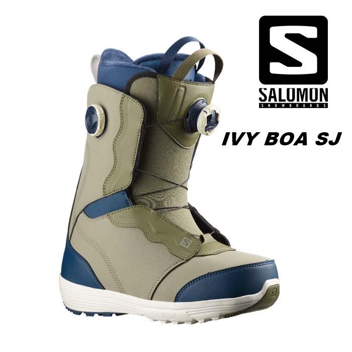 SALOMON サロモン スノーボード ブーツ IVY BOA SJ VETIVER 21-22 