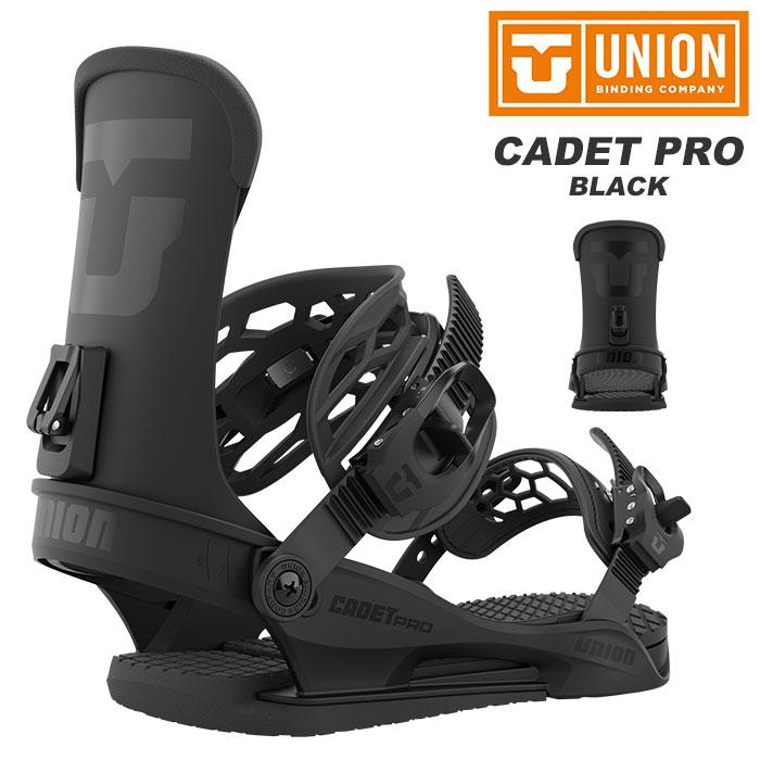 UNION ユニオン スノーボード ビンディング CADET PRO BLACK 22-23
