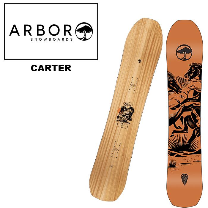 ARBOR アーバー スノーボード 板 CARTER 23-24 モデル : F.JANCK ARBOR アーバー スノーボード 板 CARTER 23-24 モデル : F.JANCK