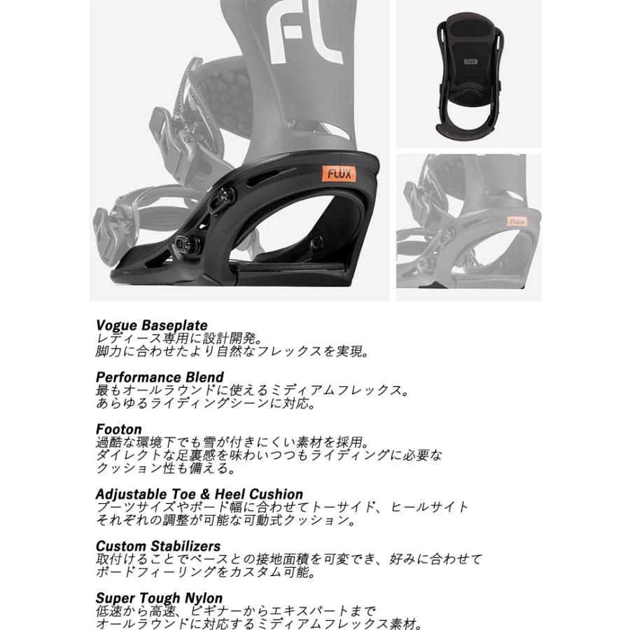 23-24 FLUXビンディング GS BLACK サイズXS