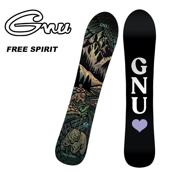GNU グヌー スノーボード 板 FREE SPIRIT 2324 モデル レディース 124gnu1010F.JANCK Yahoo