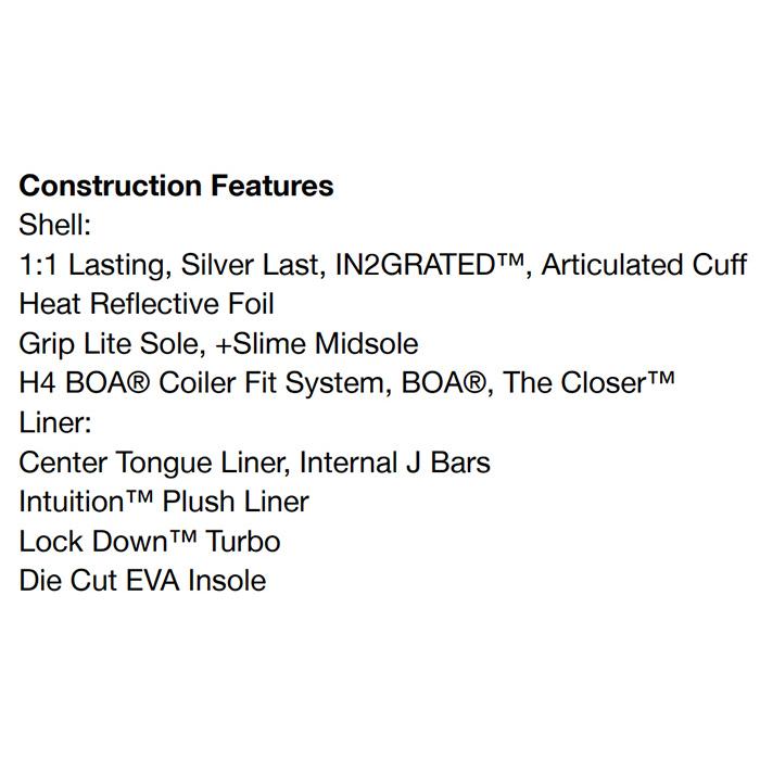 RIDE ライド スノーボード ブーツ ANTHEM BLACK 23-24 モデル : F