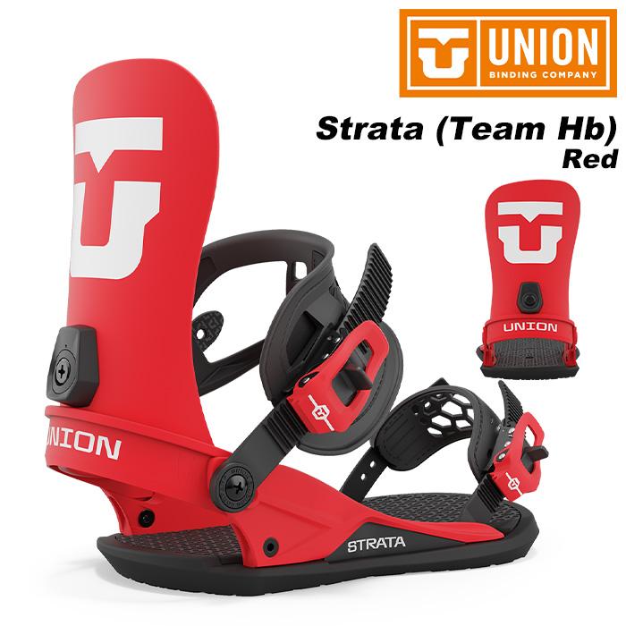 UNION ユニオン スノーボード ビンディング Strata (Team Hb) Red 23  