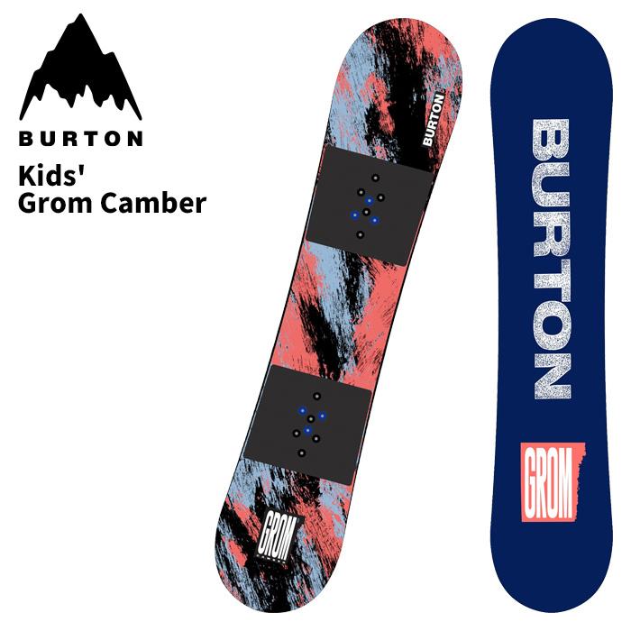 【新品】キッズ BURTON GROM 24-25モデル BURTON バートン スノーボード 板 Kids' Grom Camber 24-25 モデル
