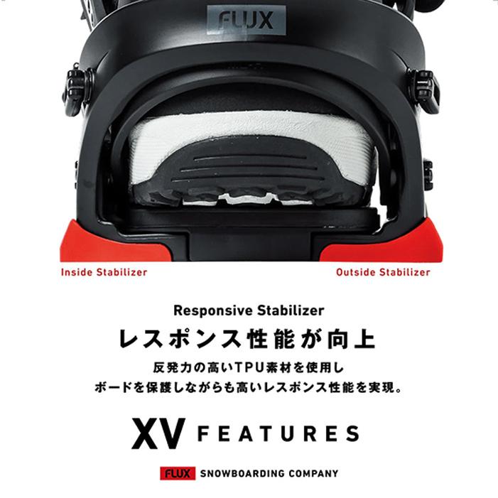 FLUX フラックス スノーボード ビンディング XV 24-25 モデル