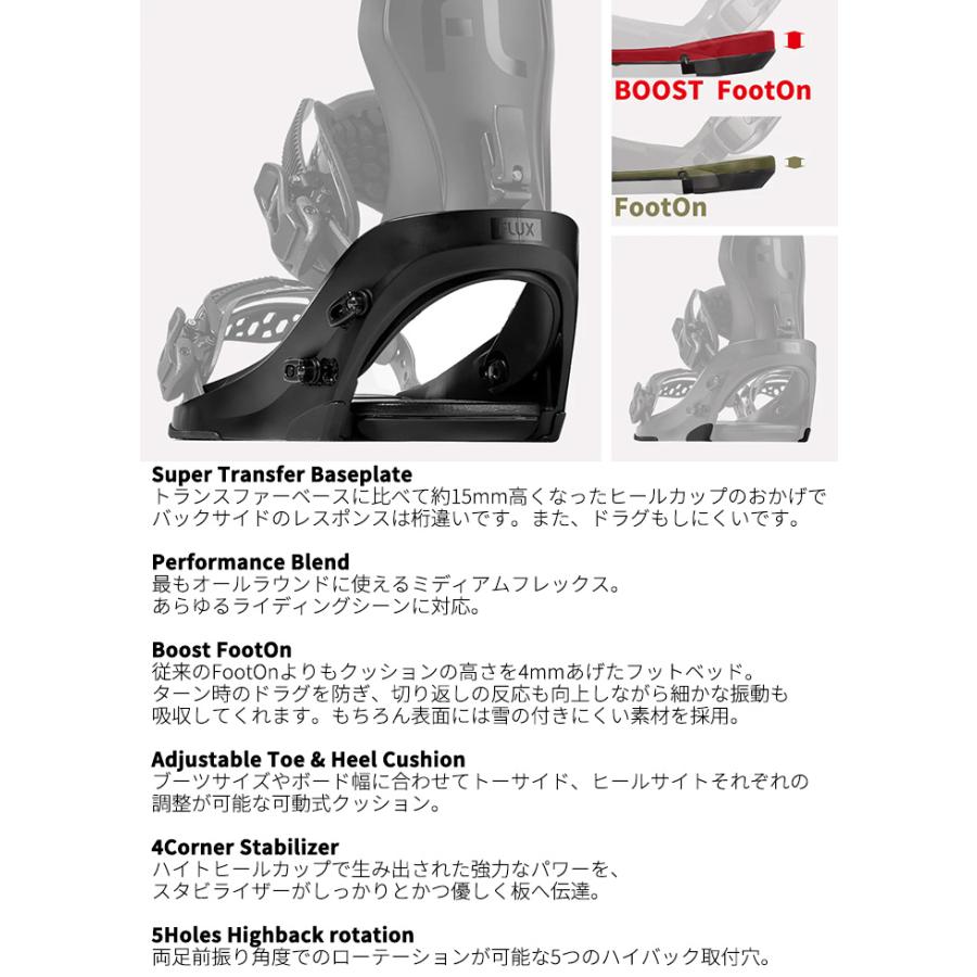 FLUX フラックス スノーボード ビンディング CV 24-25 モデル FLUX フラックス スノーボード ビンディング CV 24-25 モデル