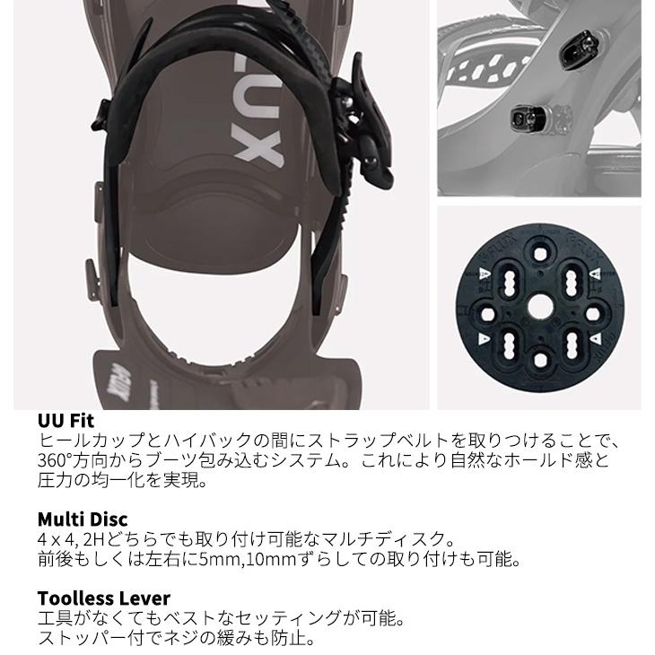 FLUX フラックス スノーボード ビンディング CV 24-25 モデル FLUX フラックス スノーボード ビンディング CV 24-25 モデル