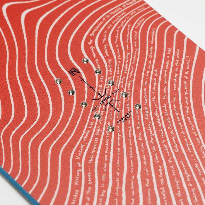 NITRO ナイトロ スノーボード 板 ALTERNATOR X VOLCOM 24-25 モデル