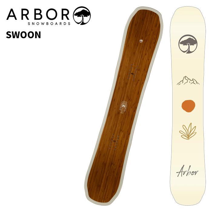 ARBOR アーバー スノーボード 板 SWOON 25-26 モデル レディース : F