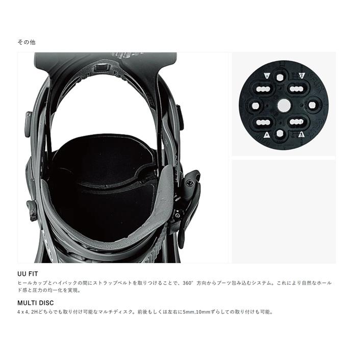 FLUX フラックス スノーボード ビンディング EM 25-26 モデル : F