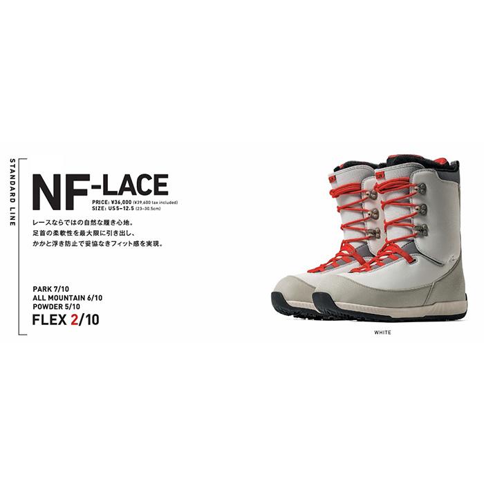 FLUX フラックス スノーボード ブーツ NF-LACE 25-26 モデル : F.JANCK