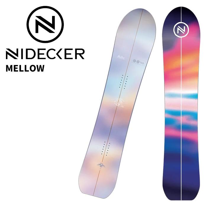 NIDECKER ナイデッカー スノーボード 板 MELLOW 25-26 モデル : F
