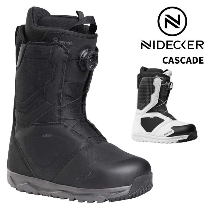 NIDECKER スノーボードブーツ　CASCADE 25センチ　新品未使用 NIDECKER ナイデッカー スノーボード ブーツ CASCADE 25-26 モデル : F
