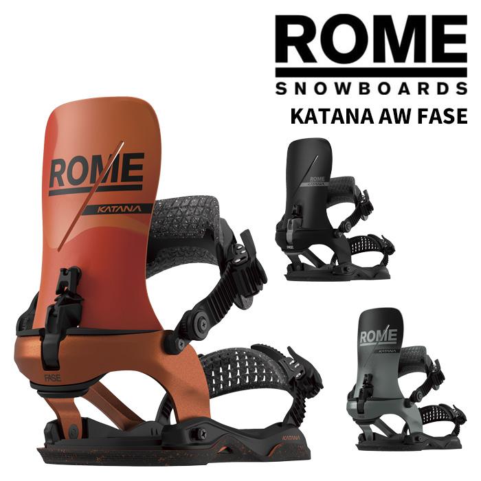 ROME ローム スノーボード ビンディング KATANA AW FASE 25-26