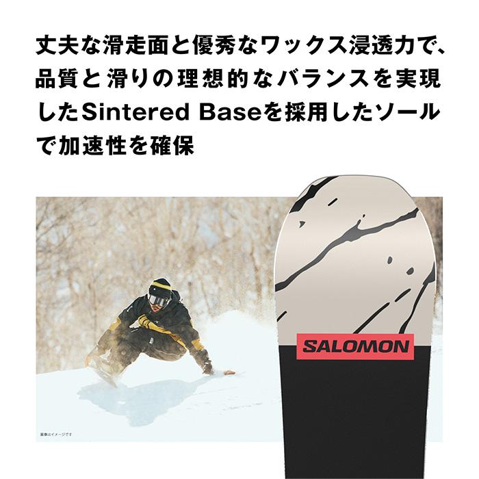 SALOMON サロモン スノーボード 板 OVERCAST 25-26 モデル : F.JANCK