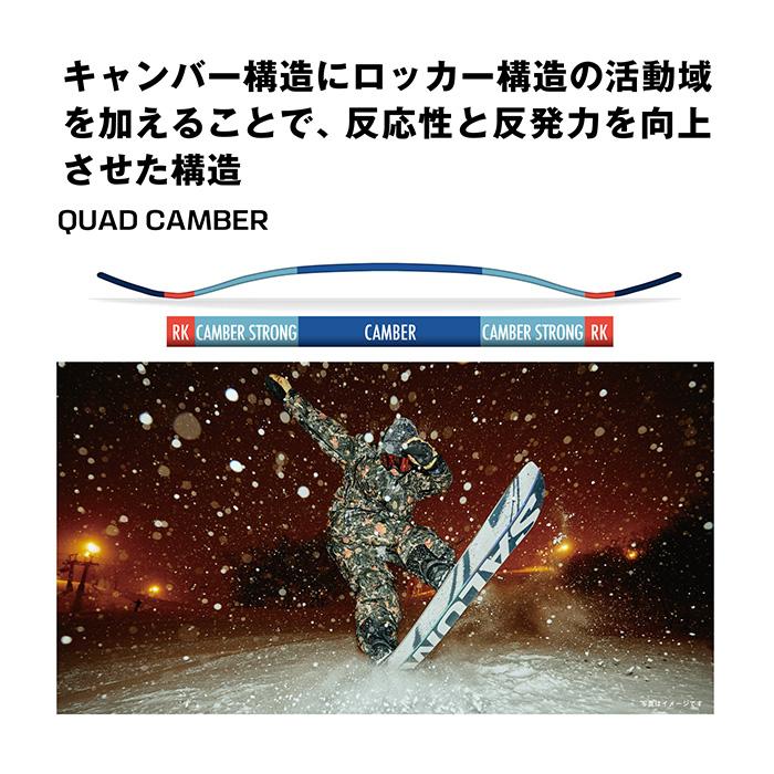 SALOMON サロモン スノーボード 板 HUCK KNIFE 25-26 モデル : F.JANCK