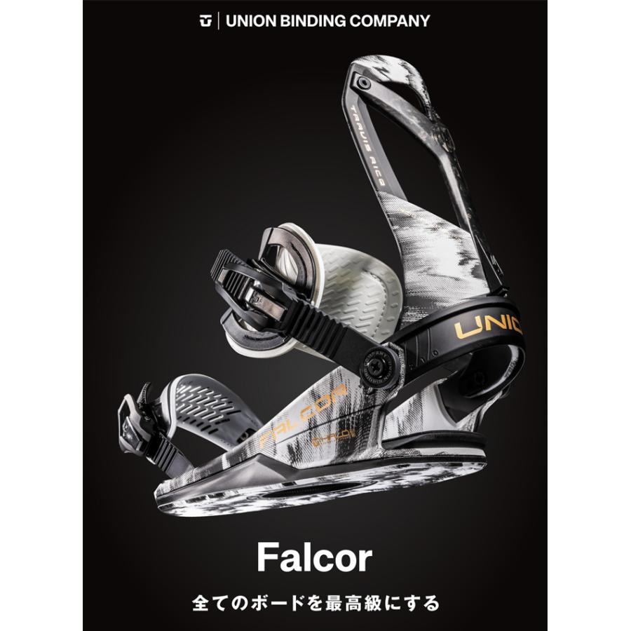 UNION ユニオン スノーボード ビンディング FALCOR 25-26 モデル : F