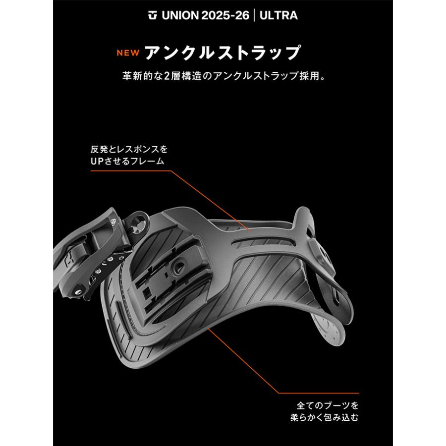 UNION ユニオン スノーボード ビンディング ULTRA [MEN] 25-26 モデル