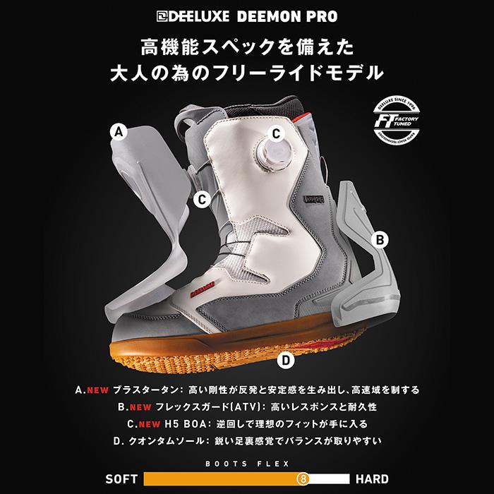 DEELUXE ディーラックス スノーボード ブーツ DEEMON PRO CTF 26-27