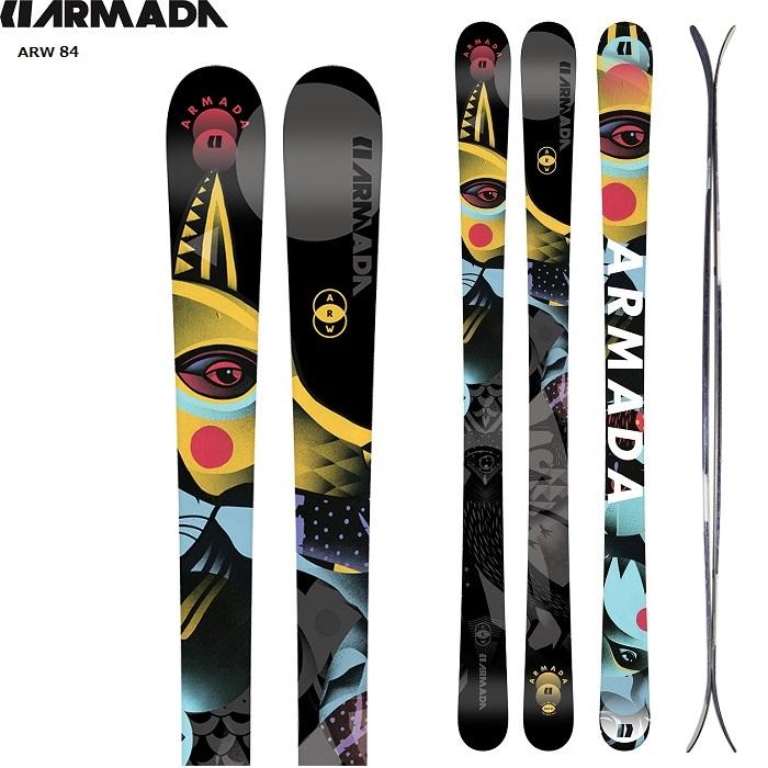 【名入れ無料】 ARMADA アルマダ　スキー板 〈20/21モデル〉レディース 板単品 84 ARW スキー板