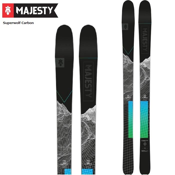 Majesty マジェスティ スキー板 Superwolf Carbon 板単品 〈21/22モデル〉 :222231002:F.JANCK  Yahoo!店 - 通販 - Yahoo!ショッピング