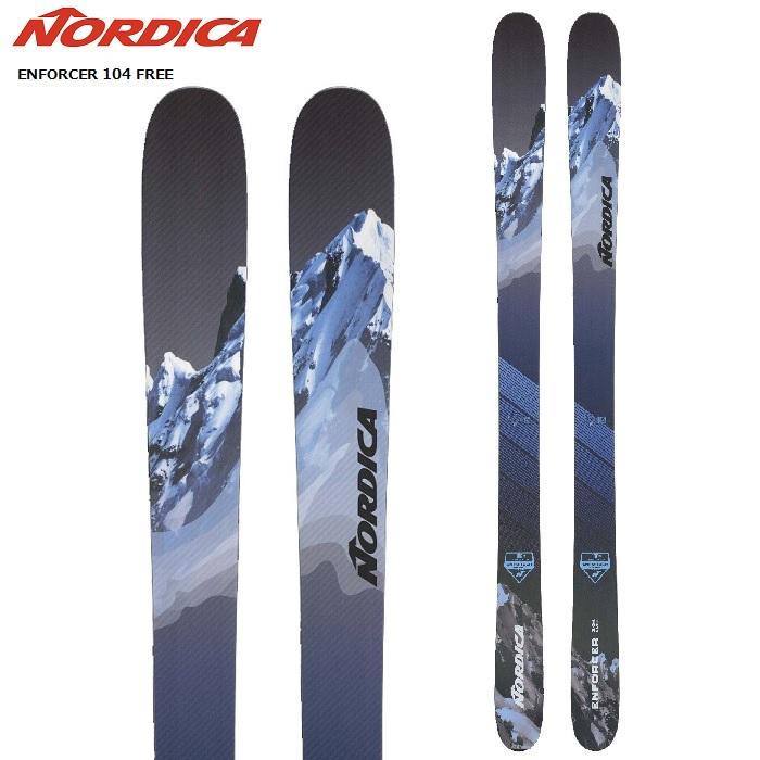 うのにもお得な 最大93％オフ NORDICA ノルディカ スキー板 ENFORCER 104 FREE 板単品 〈21 22モデル〉 uokaridan.net uokaridan.net